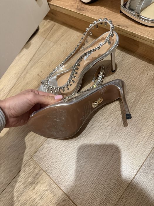 Дамски обувки на висок ток токчета Aquazurra