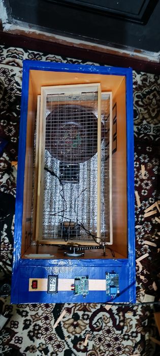 Inkbator zakasga yasaberiladi 12 v220 ga. Ishlaydi