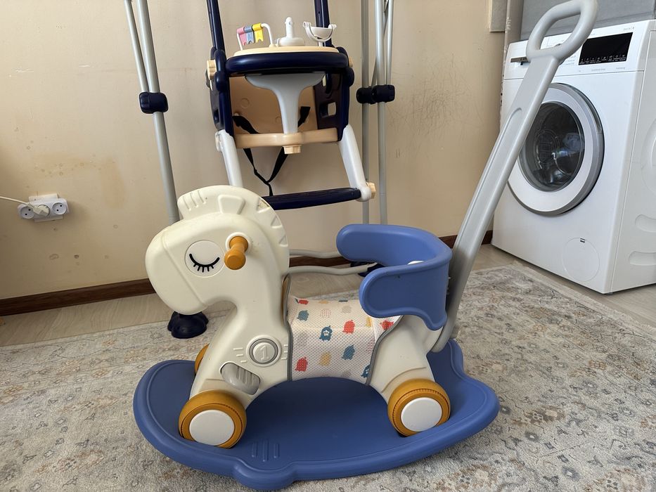 Многофункциональная лошадка качалка