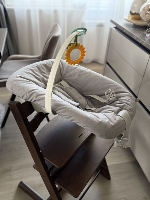 Stokke Tripp trapp приставка за новородено за столче  Grey