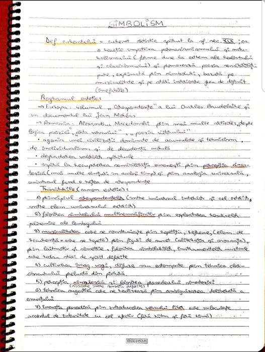 Caiet meditatii romana BAC 2025 bac de nota 10