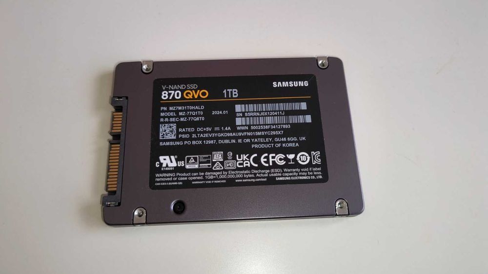 SSD Samsung 870 QVO 1TB V-NAND