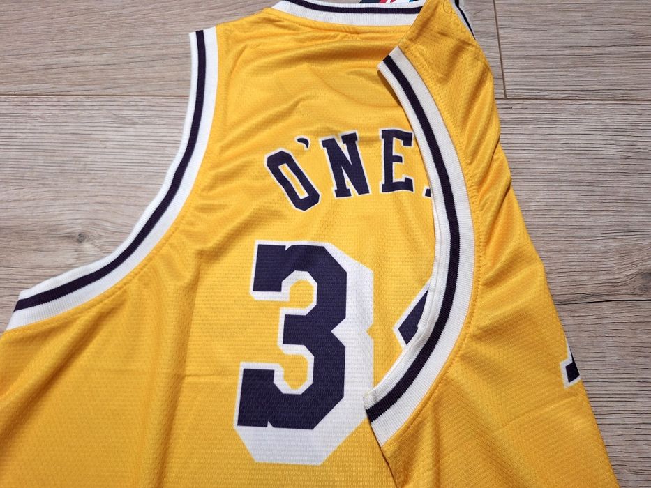 Баскетболен потник на Шакил О'Нийл#Лейкърс#34#Mitchel&Ness!