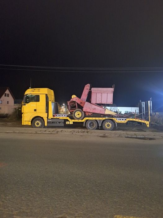 Tractari auto, Camioane, transport utilaje grele buldo,taf,manitou
