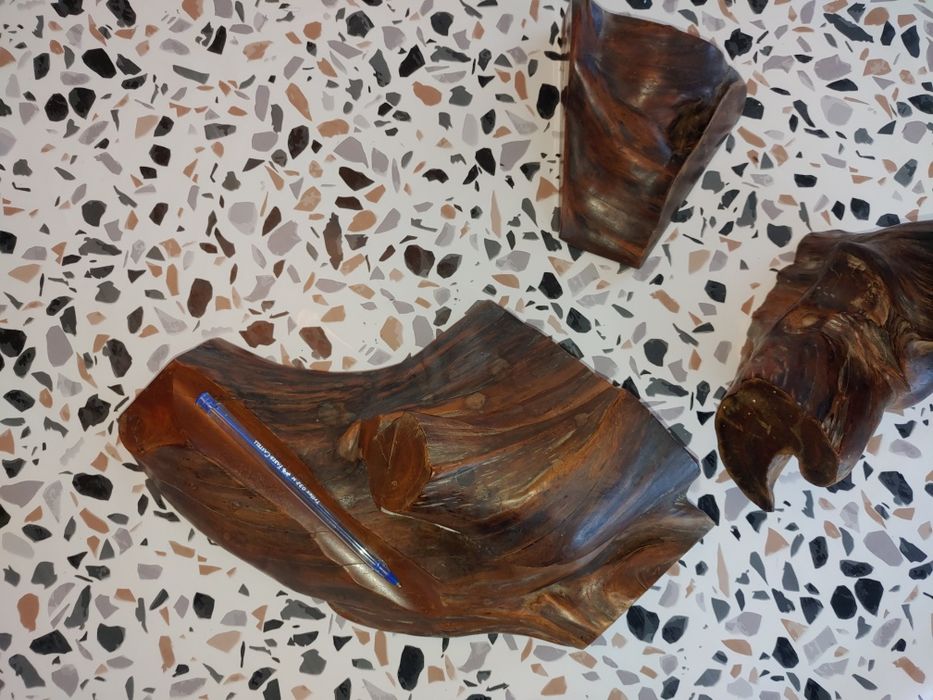 Lemn de tec ornamental / anticariat