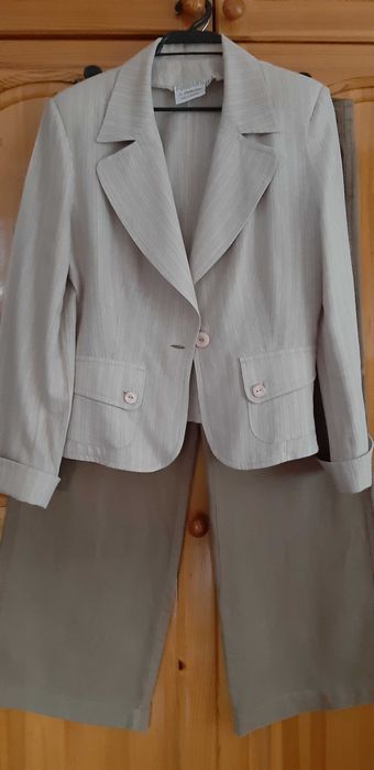 Костюм ЛЕН 3 Части–САКО + ПАНТАЛОН +ТУНИКА Памук! НОВИ!Пролет/Есен