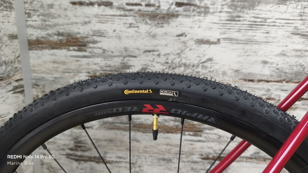 НОВ шосеен/Gravel велосипед Ridley Fenix SLA SRAM Rival/Apex XPLR Fulcrum Rapid Red 500 27.5 Tubeless | M