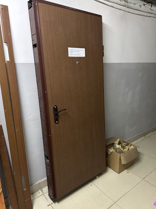 Бронированная дверь в идеальном состоянии