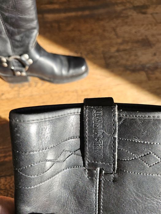 Cizme western cowboy Bill Montana biker mărimea 40