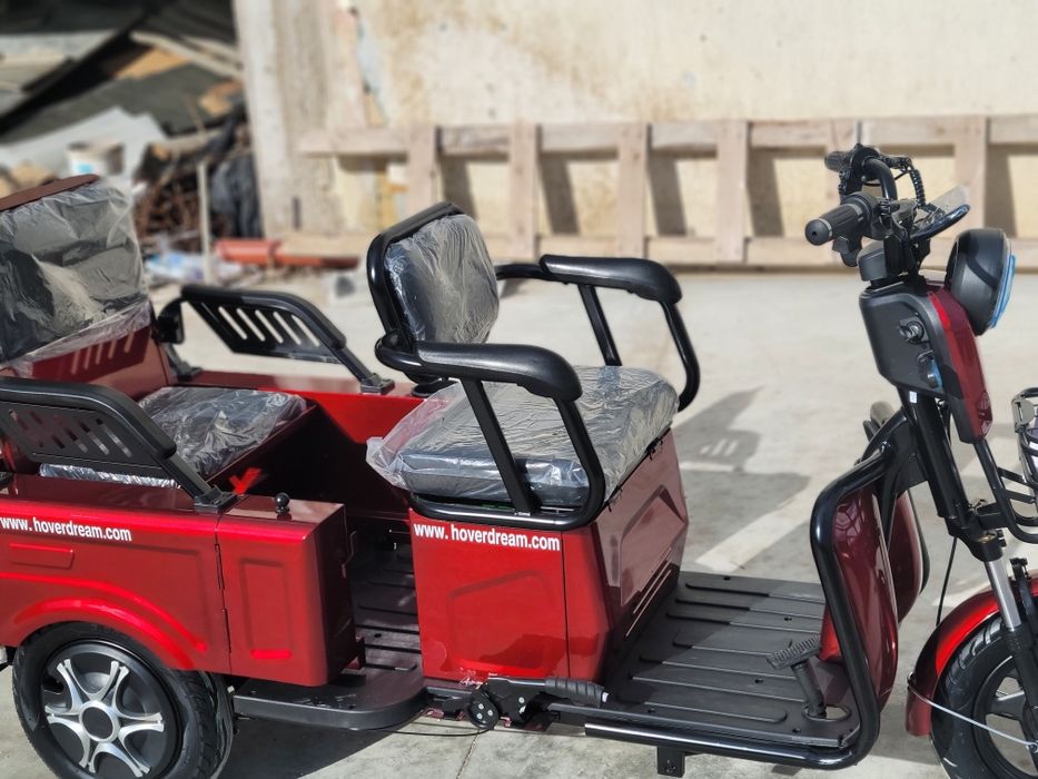 Нов модел от най-продаваните електрическа триколка  БЕЗПЛАТНА ДОСТАВКА