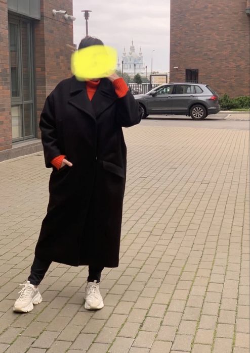 Пальто зимнее оверсайз