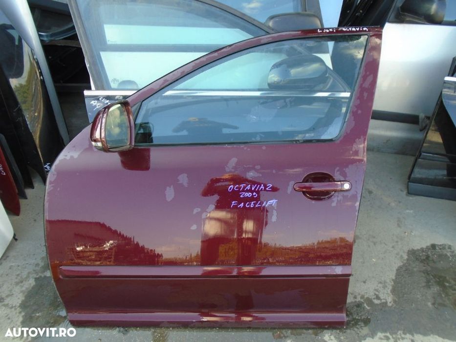 Usa stanga fata Skoda Octavia 2 facelift din 2009 fara anexe