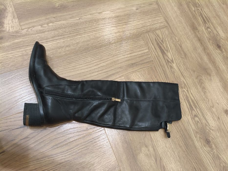 Сапоги женские, кожаные