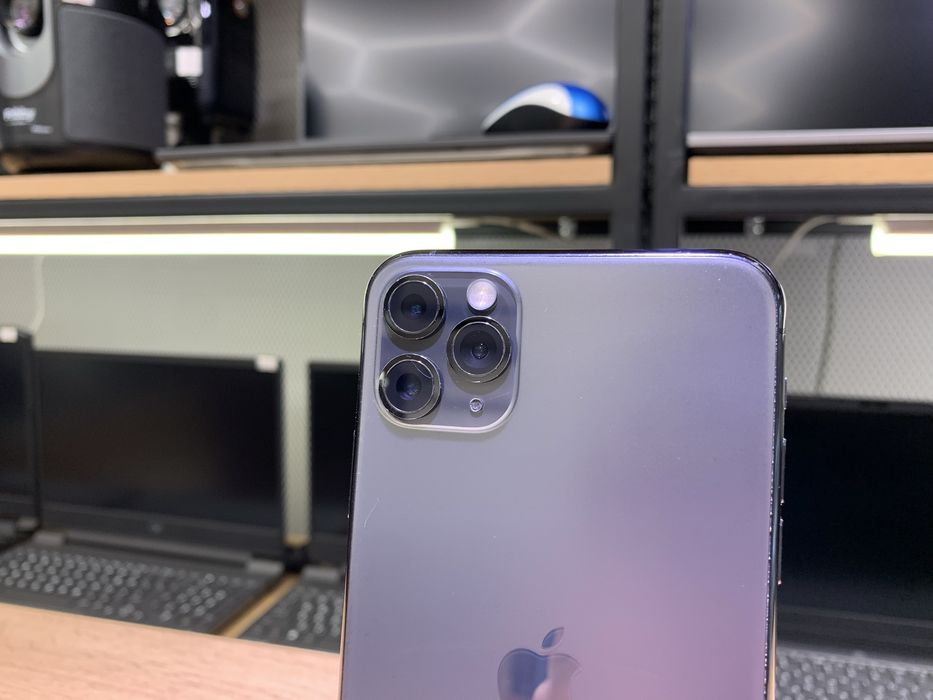 iPhone 11 Pro Max, 64 GB, черный, АКБ73%, Face ID, 1043/A10