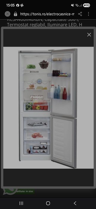 Combina frigorifica / frigider  Beko,  No Frost