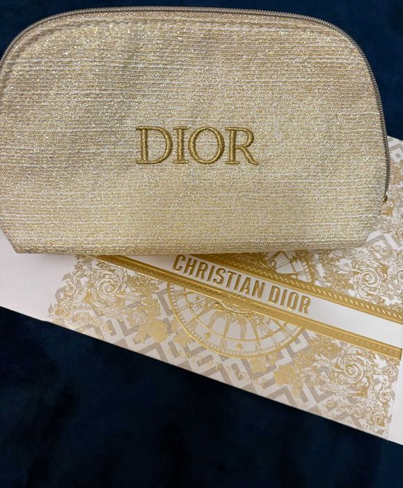 Geanta de cosmetice,editie limitata Dior Gold