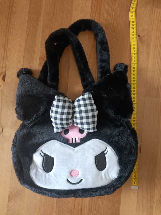 geanta poseta din plus blanita Kuromi Sanrio NOI