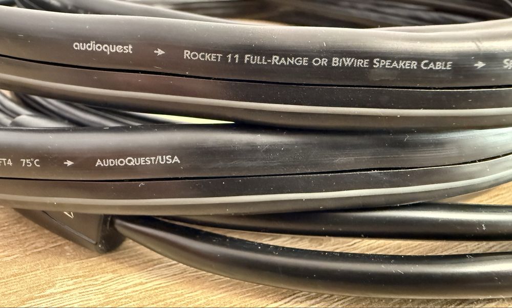 AudioQuest Rocket 11 Full-Range Speaker Cables / Кабели за тонколони