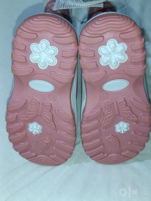Зимние не Резиновые EVA сапожки девочки етик сапоги дутики не уги UGG