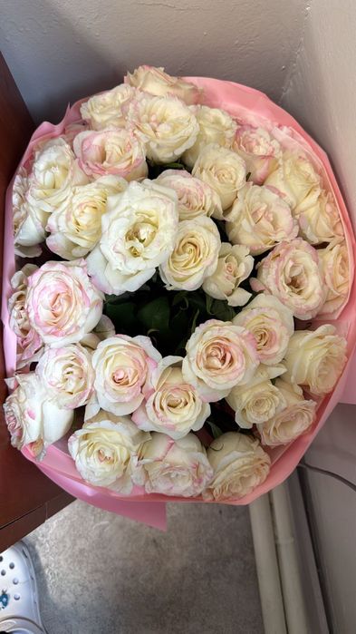 Букет цветы свежий роза