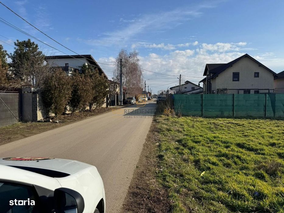 Lot de teren de vanzare, Comuna Berceni, 300 mp, locatie excelenta