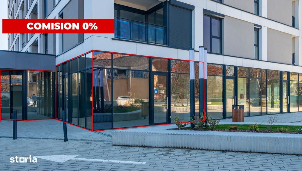 Spatiu Premium Vitrat 88 mp – Nord One, zona Piata 700