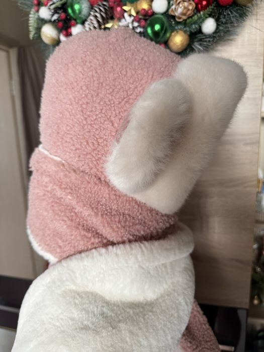 Шапка -мишка для девочки