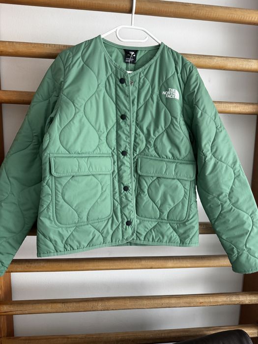 The North Face Ampato Quilted Liner – Damă – Mărime S – Deep Grass Green – Nouă cu etichetă