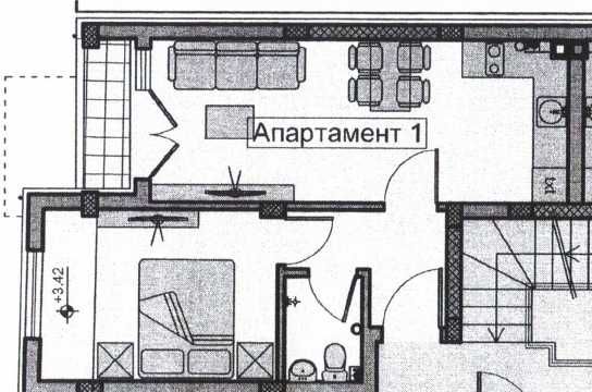 Продава се Двустаен апартамент в Пловдив, Остромила - 60 кв.м за 1388 €/кв.м - Снимка #1