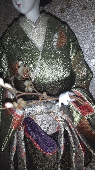 Японска колекционерска кукла Гейша