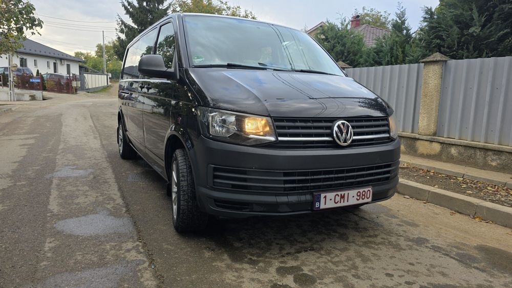 Volkswagen Transporter T6 2.0 An 2017 * 6 Locuri Dublu Cabina * Cutie Manuala * 150 CP * Euro 6 * Extralung