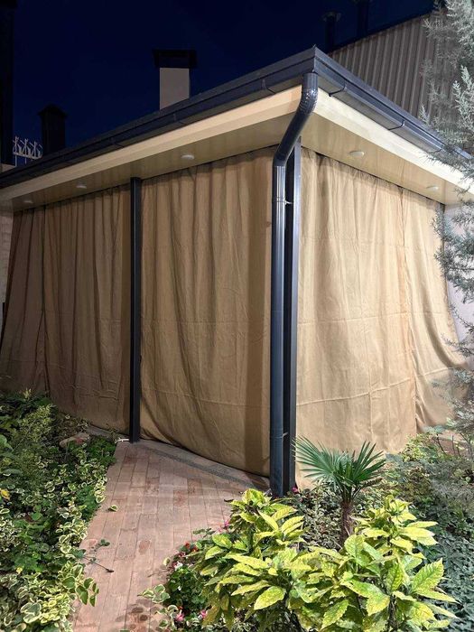 Брезент водоотталкивающий, огнеупорный