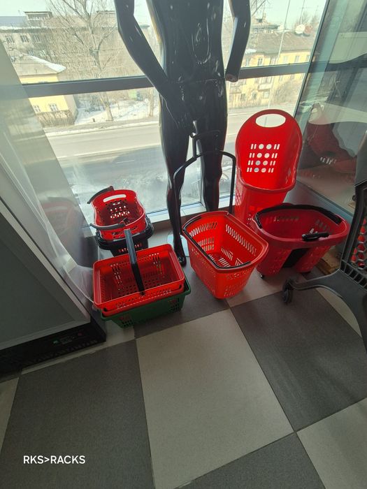 Тележка корзина магазина покупательская супермаркета акционная