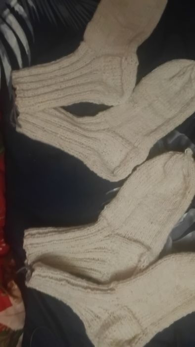 Продам вязаные носки и следки