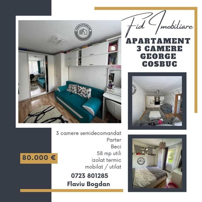 3 camere George Cosbuc