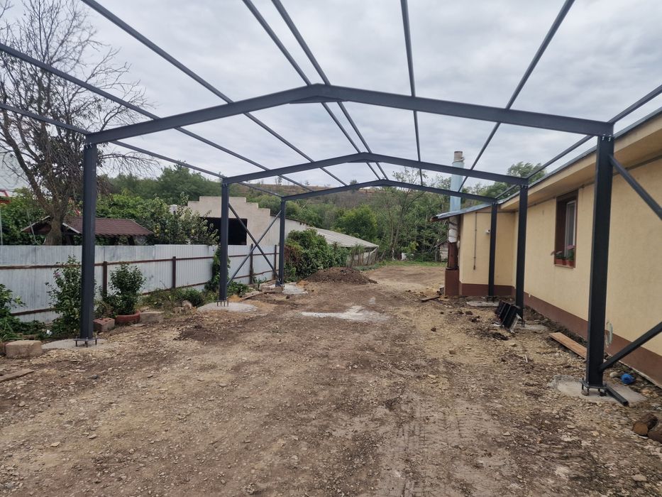 Structura hala garaj atelier service depozitare închiriere la comanda