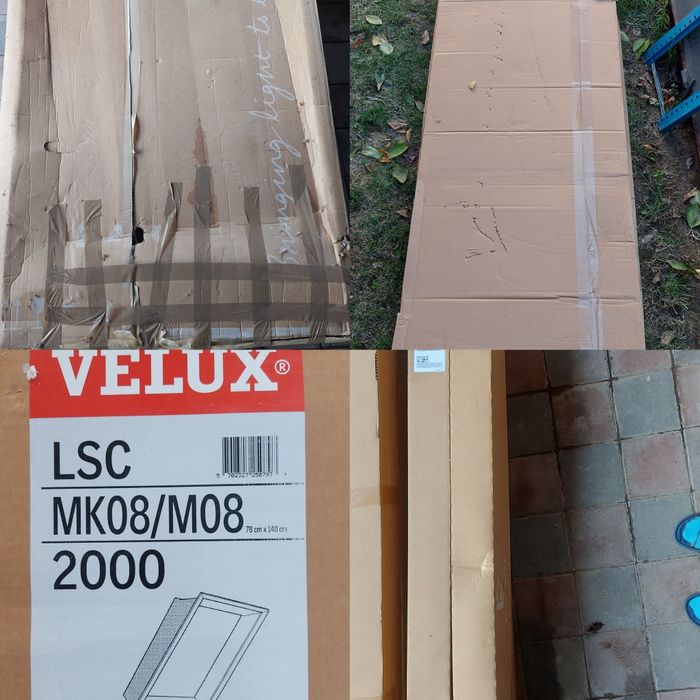 VELUX ferestre pentru mansarda NOI, rame, diferite piese