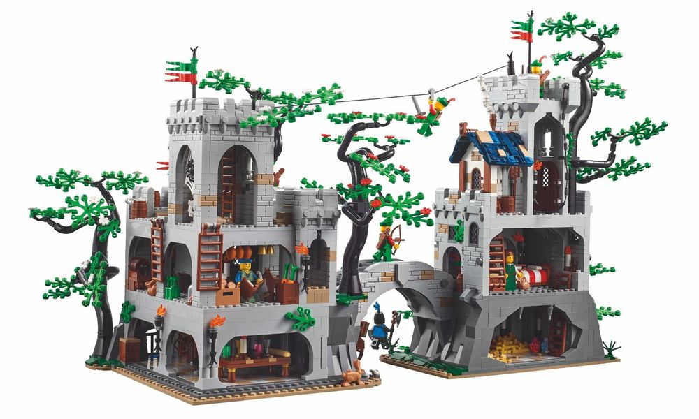 Lego BrickLink Designer Program Series 3 910043 Forest Stronghold