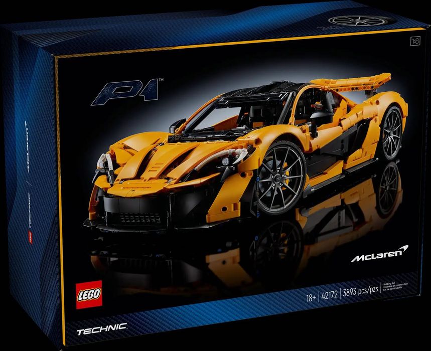 LEGO Technic McLaren P1 (42172), нов, в запечатана кутия.