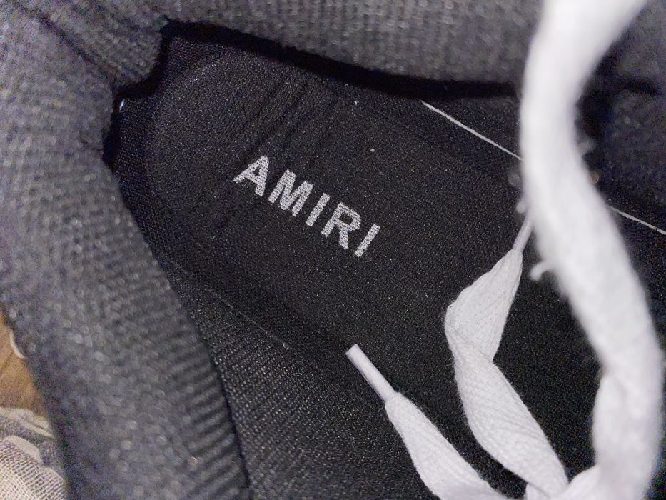 Adidasi Amiri Ma1 cu cristale