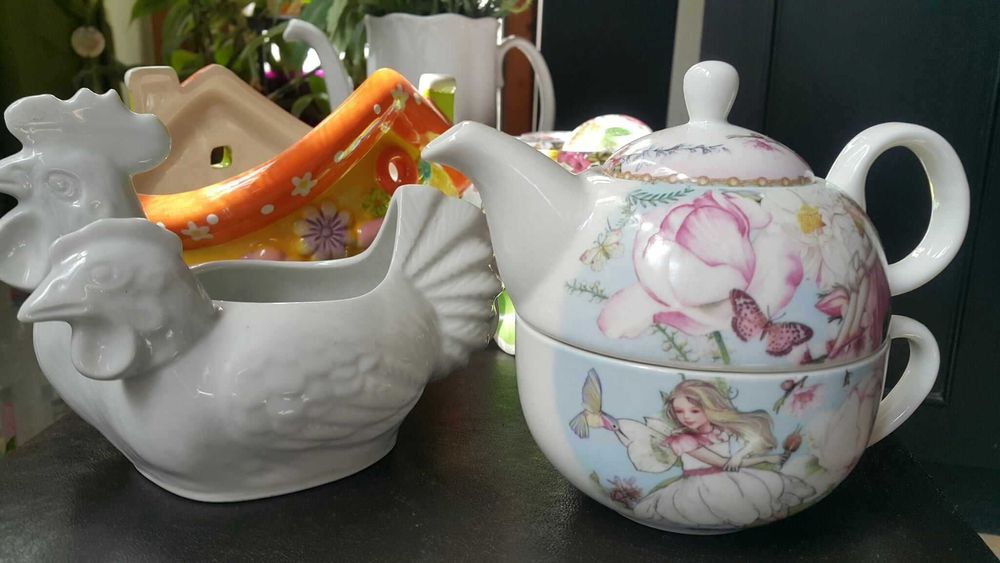 Разпродажба порцелан - комплекти чинии и чаши