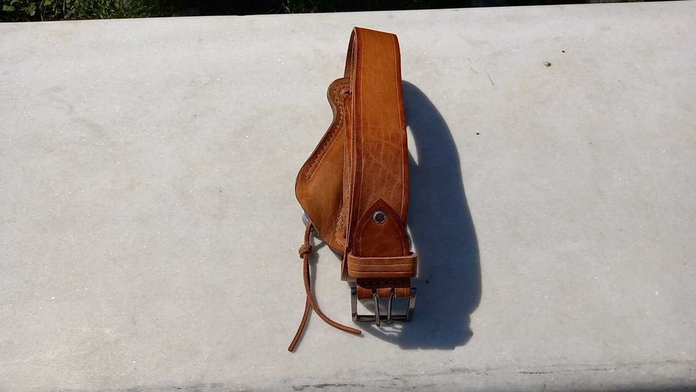 Teaca + Curea piele naturala