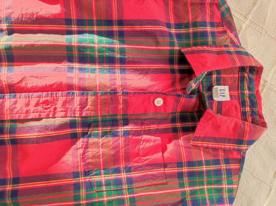 Риза Gap & жилетка LC Waikiki