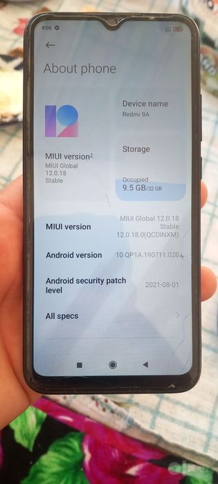 Redmi 9 A sotiladi.