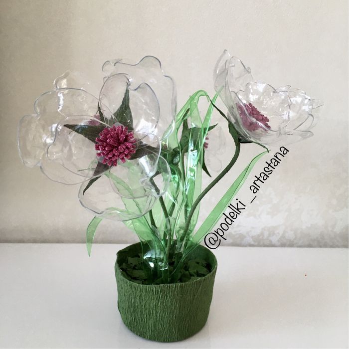 Поделки из пластика