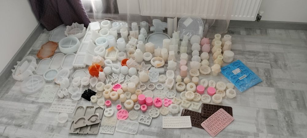 Matrițe lumânări, săpun ,ceramica și accesorii