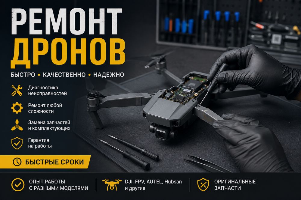 Ремонт дронов всех моделей