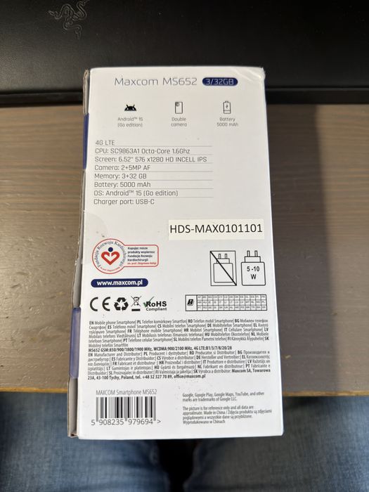Telefon Maxcom MS652