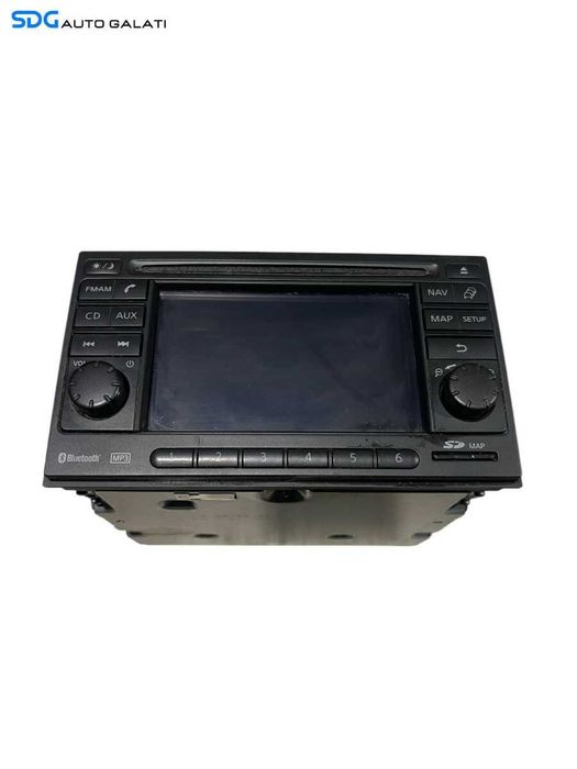 Navigatie Radio CD Player Nissan Qashqai J10 2007 - 2013 Cod 7612830052 259158H20C [C8600]
