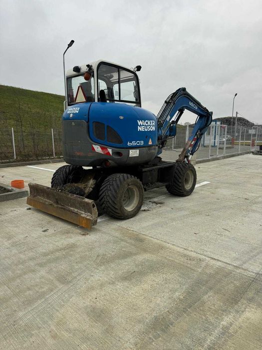 Buldoexcavator JCB 3CX, Excavator senile JCB 86c2, Wacker Neuson Excavator pe roti 6,5 tone